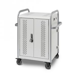 Bretford MDMTAB24-NL 24 Tablet Charging Cart Wback Doors