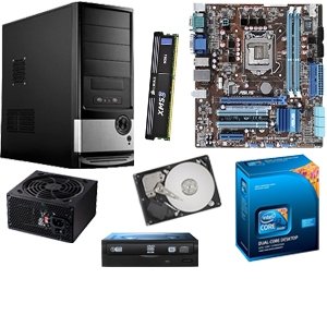 Asus P7H55-M LE Motherboard P7h55 M Le Core I7 I5 I3 Lga1156 H55 Ddr3 