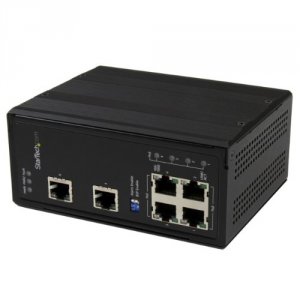 Startech UN5926 Nt Ies61002poe 6pt Unmanaged Industrial Gigabit Ethern