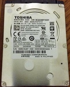 Toshiba MQ02ABF050H Td Sourcing