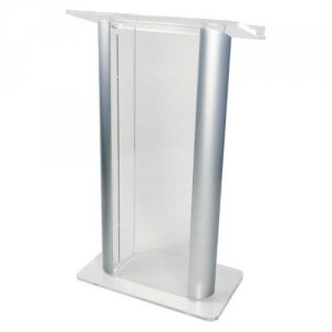 Amplivox SN3080 Acrylic  Aluminum Lectern