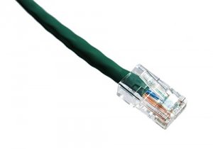 Axiom C5ENB-N1-AX 1ft Cat5e 350mhz Patch Cable Non-booted (green)