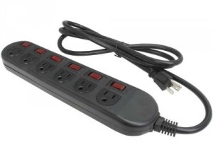 Rosewill RPS-210BL Power Supply Rps-210bl 6 Outlets Power Strip 125v 1