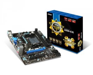 Msi A55M-E35 Mb A55m-e35 Amd Fm2+ A55 32g Ddr3 Pcie Sata Usb Hdmi Dvi 