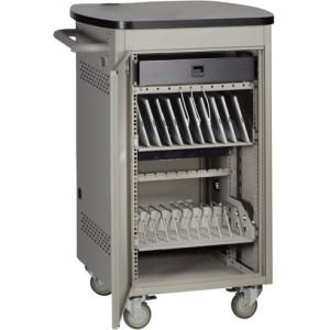 Black UCCSS20T Uc Cart Single S Shelf 20 Device