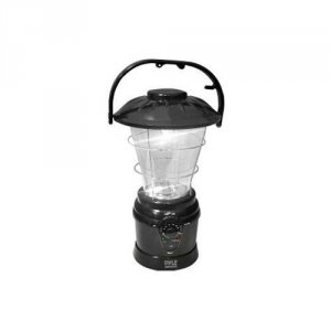 Pyle PSDNL22BK Multi Function Lantern W       Hand Crank Amfm Radio Bl