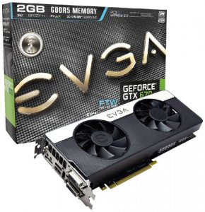 Evga 02G-P4-3677-KR Vc 02g-p4-3677-kr Gtx670 Ddr5 256bit Pcie3.0 Dvii 