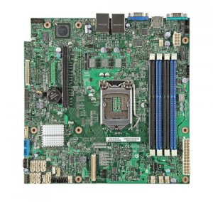 Intel BBS1200V3RPM Motherboard  Xeon E3v3-1200 Ddr3 Sata 10pack Retail