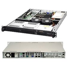 Supermicro CSE-811L-600B [nr] Black Sc811i Wo Cd-rom