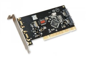 Syba SD-LP-SIL2IR Low Profile Pci Sata 2-port Raid Card,