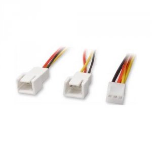 Syba SY-CAB65007 Cable Sy-cab65007 7.75 3pin Female To 2x 3pin Male Co