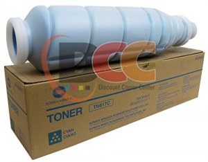 Original Konica A1U9431 Tn617c Cyan Toner Cartridge For Use In Bizhub 