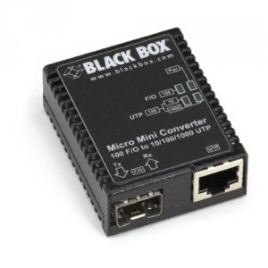 Black LMC400A 10100bt 100bfx Sfp Media Converter Us P