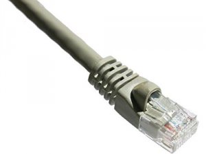 Axiom C5EMB-G7-AX 7ft Cat5e 350mhz Patch Cable Molded Boot (gray)