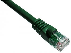 Axiom C5EMB-N5-AX 5ft Cat5e 350mhz Patch Cable Molded Boot (green)