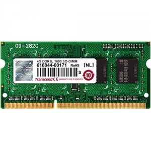 Transcend TS512MSK64W6H 4gb Ddr3l 1600 So-dimm 1rx8