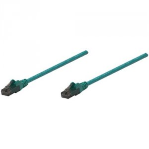 Intellinet 342551 100 Ft Green Cat6 Snagless Patch Cable