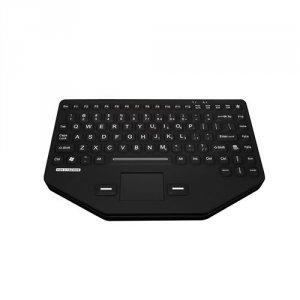 Man SOCOOL/BKL/OR/B5 So Cool Black Rugged Waterproof Pc Keyboard For I