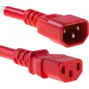 Unirise PWRC13C1406FRED 6ft Red C13-c14 Pdu Server Ultra Flexible Powe