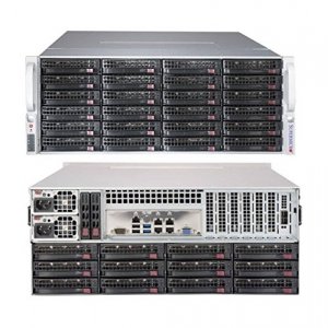 Supermicro CSE-847BE2C-R1K28LPB Case Cse-847be2c-r1k28lpb 4u 36x3.5inc