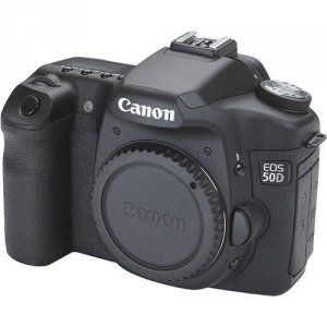 Canon 2807B006 Eos 50d Dslr Body Only Black 15mp Cf I Ii 3in Lcd Li Io