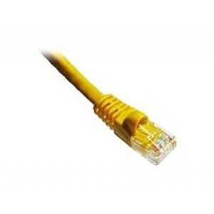 Axiom C5EMB-Y7-AX 7ft Cat5e 350mhz Patch Cable Molded Boot (yellow)