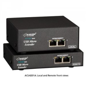 Black ACU4201A Kvm Dual Head W Usb Extender