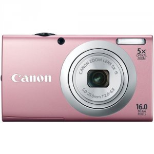 Canon 6189B001 Powershot A2400 Is 16 Mp Ccd 5 X 5 25 Mm 27 Inch Sdxc S