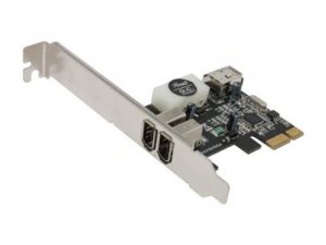 Rosewill RC-504 Network Rc-504 Pci-express Firewire 1394a Card 2+1 Por