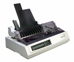 Okidata 62411703 Ml321t With Cut Sheet Feeder - Mono - Dot-matrix Prin