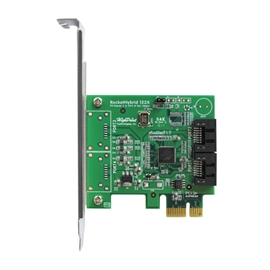 Highpoint ROCKETHYBRID1220 Controller Card  Hybrid Sata 6gbs 1 X Pci E