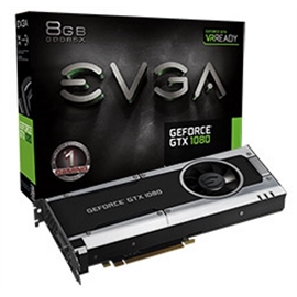 Evga 08G-P4-5180-KR Video Card 08g-p4-5180-kr Gtx 1080 8gb Gddr5x 256b