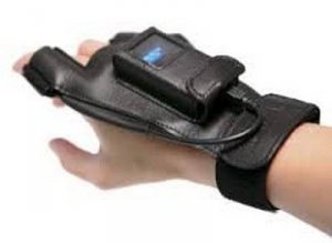 Koamtac 908000 Kdc300 Finger Trigger Glove For Left Hand: Medium Size.