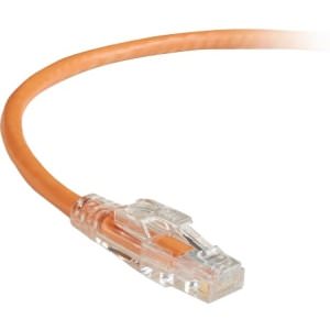 Black C5EPC70-OR-07 Gigabase 3 Cat5e  Patch Cable Orange 7ft