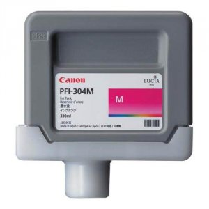 Original Canon 3851B001 Ink Pfi 304m Pigment Magenta