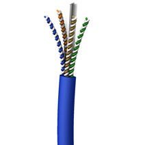 C2g 32593 500ft Cable Solid Cat6 Blue Pvc Jacket