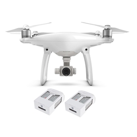 Dji DJIP4W2BP Drone  Phantom 4 + Two Extra Battery Retail