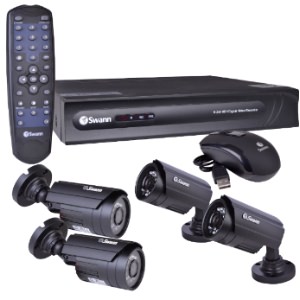 Swann SW-HOMEDVR8-PB-RCB 8-channel Dvr Security System With 4 Ir Camer