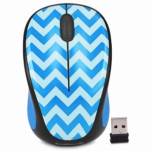 Logitech 910-004508 M317c Wrls Teal Chevron Disc