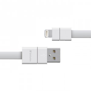 Verbatim 99213 7-inch Flat Lightning Cable For Sync And Charge