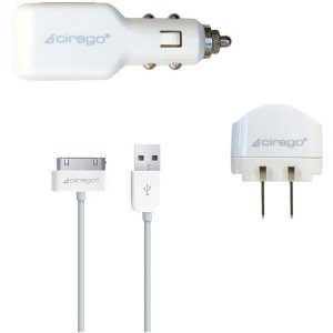 Cirago IPA3000 Usb Charger Kit 1a  For Ipod Iphone Ipad