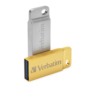 Verbatim 98748 16gb Metal Executive Usb Flash Drive - Silver - 16 Gbus