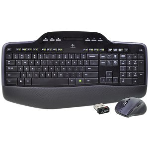 Logitech 920-002416-D Mk710 Desktop Wireless Multimedia Keyboard  Lase