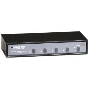 Black AC1124A 2x4 Dvi Matrix Switch With Audio