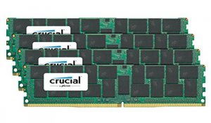 Crucial CT4K32G4LFD424A 128gb Kit 32gbx4 Pc4-19200 Ddr4 2400 Mts 288pi