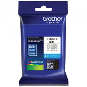 Original Brother LC3029C Ultra High Yield Xxl Cyan Ink