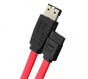 Syba SY-CAB40019 19 Inch Sata To E-sata Cable, Red Color