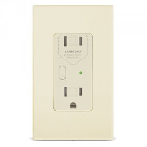 Insteon 2472DIV Outletlinc-dimmer Outlet Ivory White Box