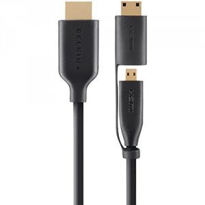 Belkin AV10120BT06 Cable,hdmi,micro,mm,6 , W D-c Adptr,pro 1000