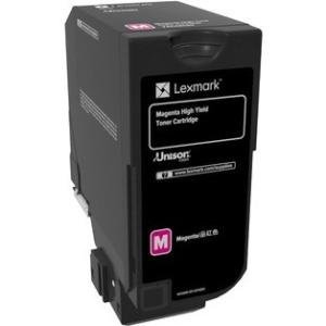 Original Lexmark 74C0H30 High Yield Magenta Toner Cartridge